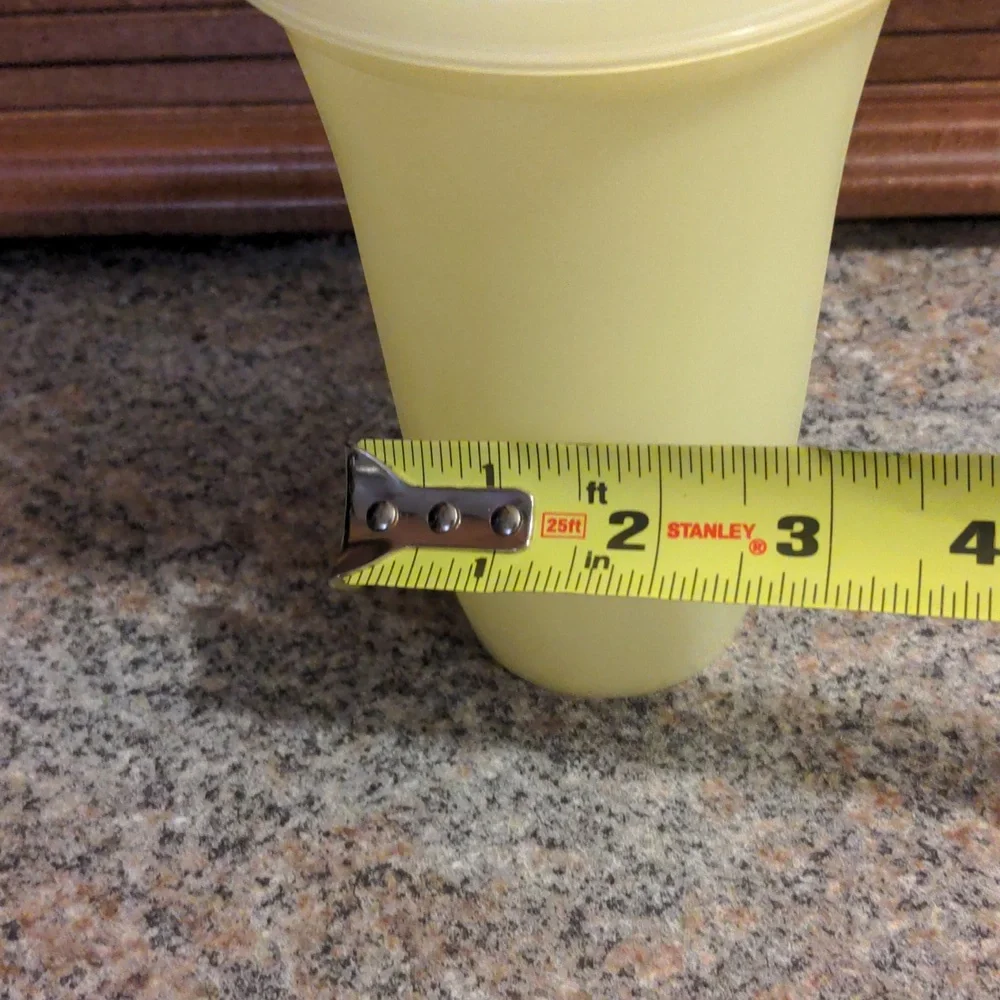 Vintage Tupperware Shelf Saver 1243-6 and Tupperware Gravy Shaker Cup 844-3